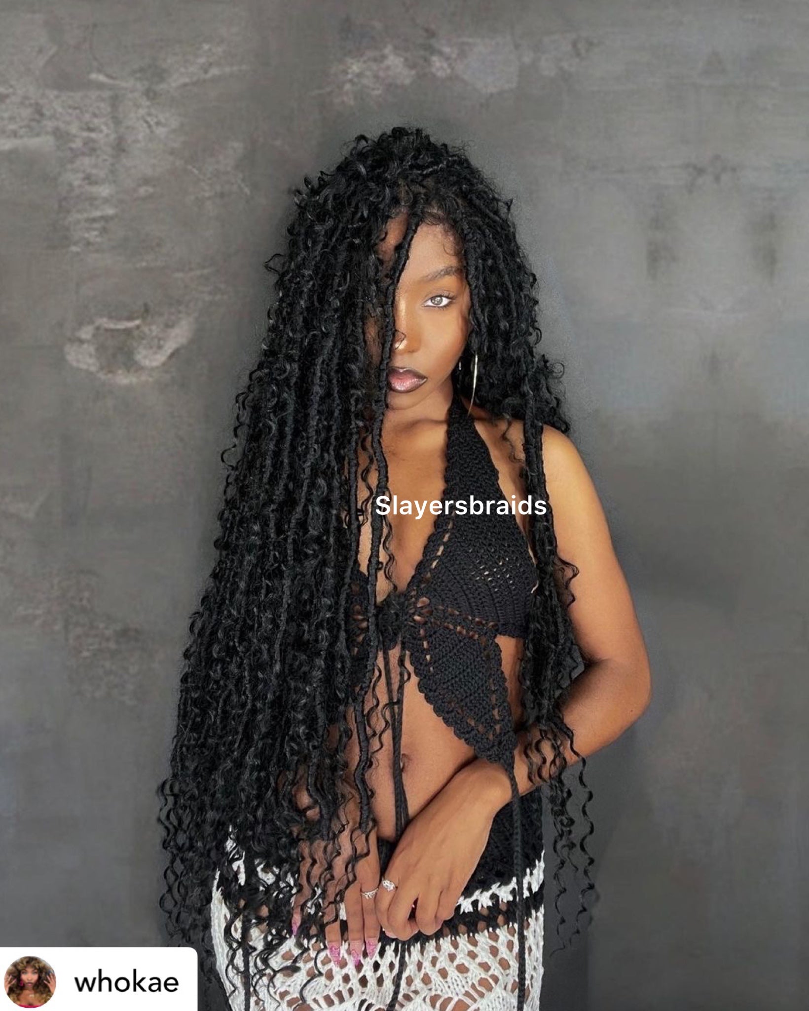 Wig Ariel Ready to Ship Distressed textured boho goddess faux locs