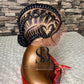 Awele Crisscross Stitch cornrows all back braided wig